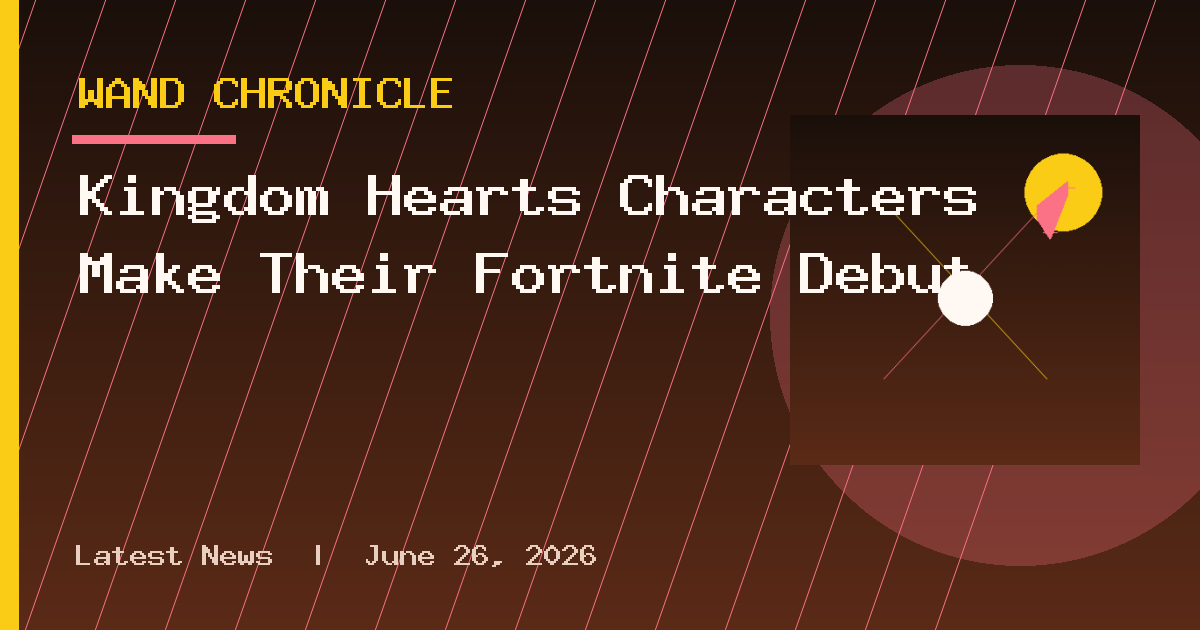 Kingdom Hearts Characters Make Their Fortnite Debut