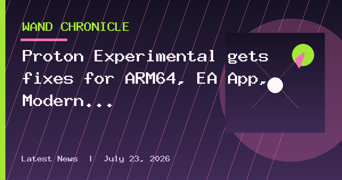 Proton Experimental gets fixes for ARM64, EA App, Modern Warfare 2 (2009)